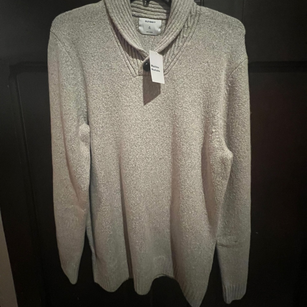Mens sweater tall xl